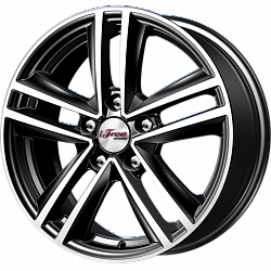 Диск iFree Катар (KC885-05) 6,5x16 5x114,3 ET45 DIA 67,1 Блэк джек